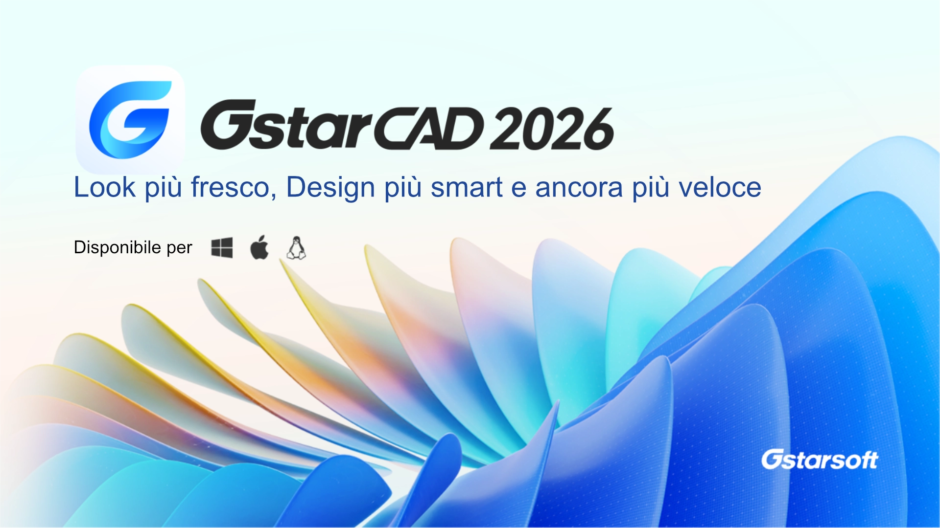 GstarCAD 2026 fresco smart veloce.