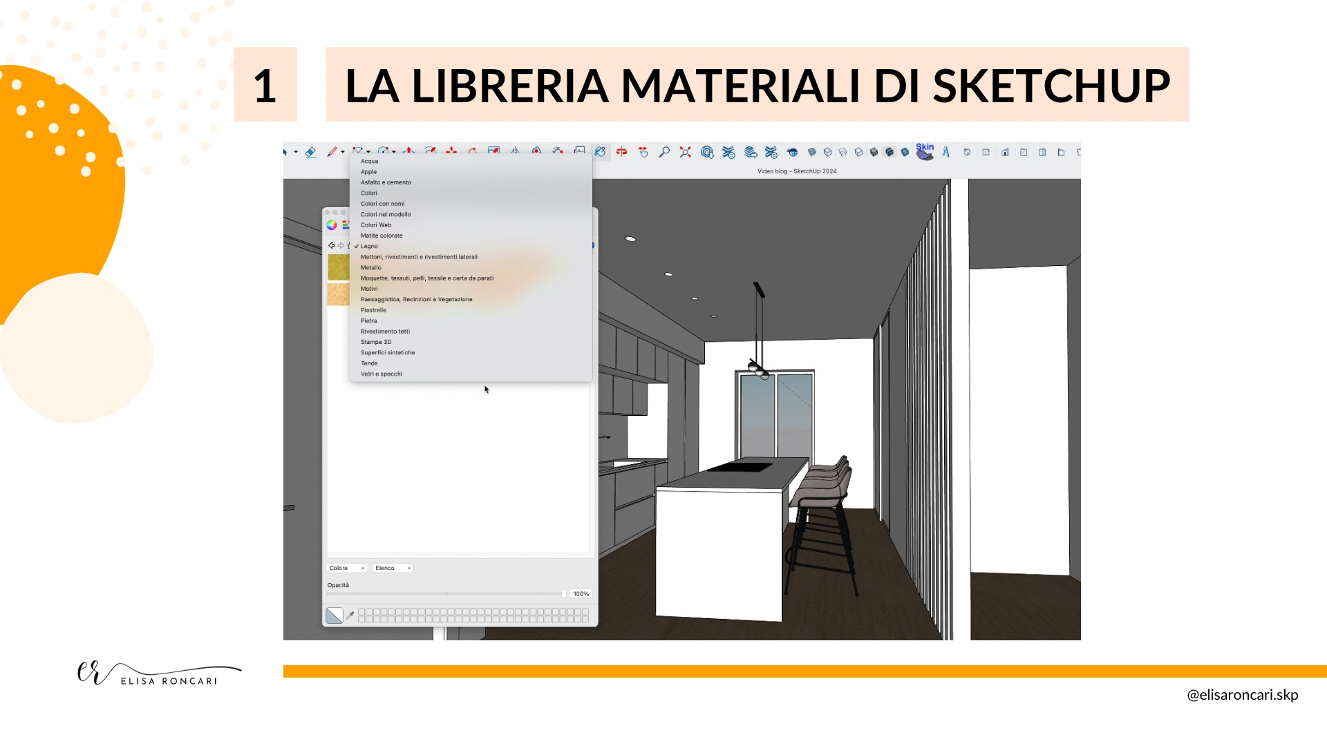 libreria di sketchup