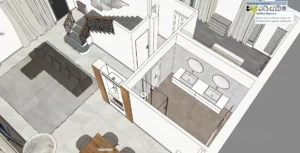 Posa di piastrelle da catalogo in SketchUp con l’Estensione Tilelook