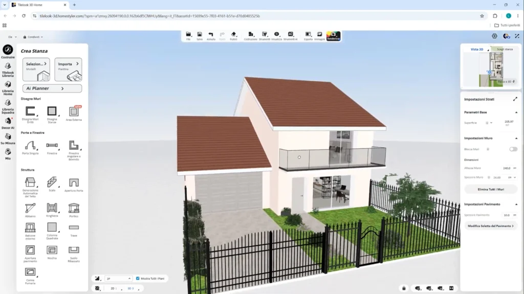 Tilelook 3D Home nuove funzioni 2026